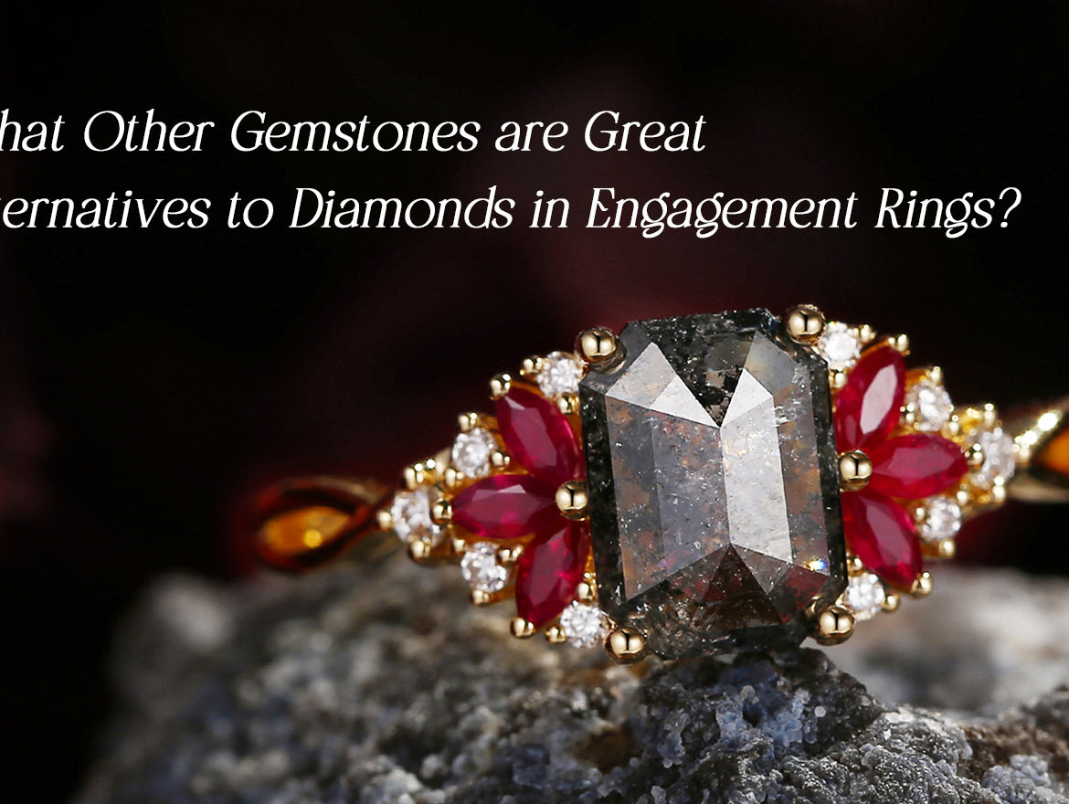 What Other Gemstones are Great Alternatives to Diamonds in Engagement Rings?