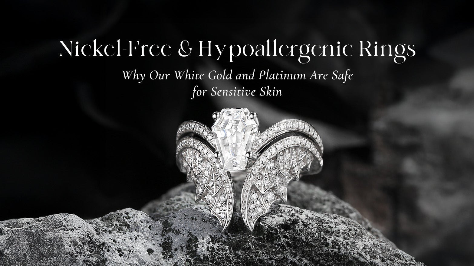 Nickel-Free & Hypoallergenic Rings: Why Our White Gold and Platinum Are Safe for Sensitive Skin