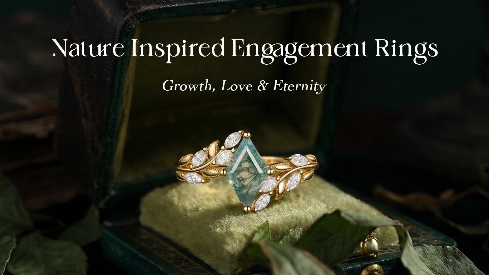Nature Inspired Engagement Rings: Growth, Love & Eternity
