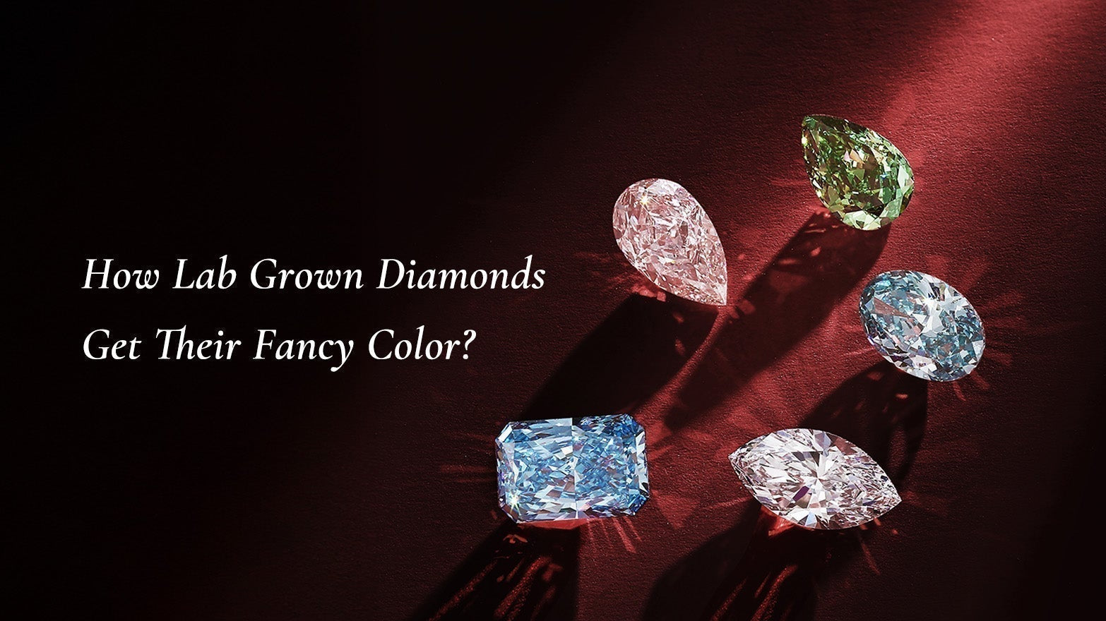 How Lab Grown Diamonds Get Their Fancy Color?