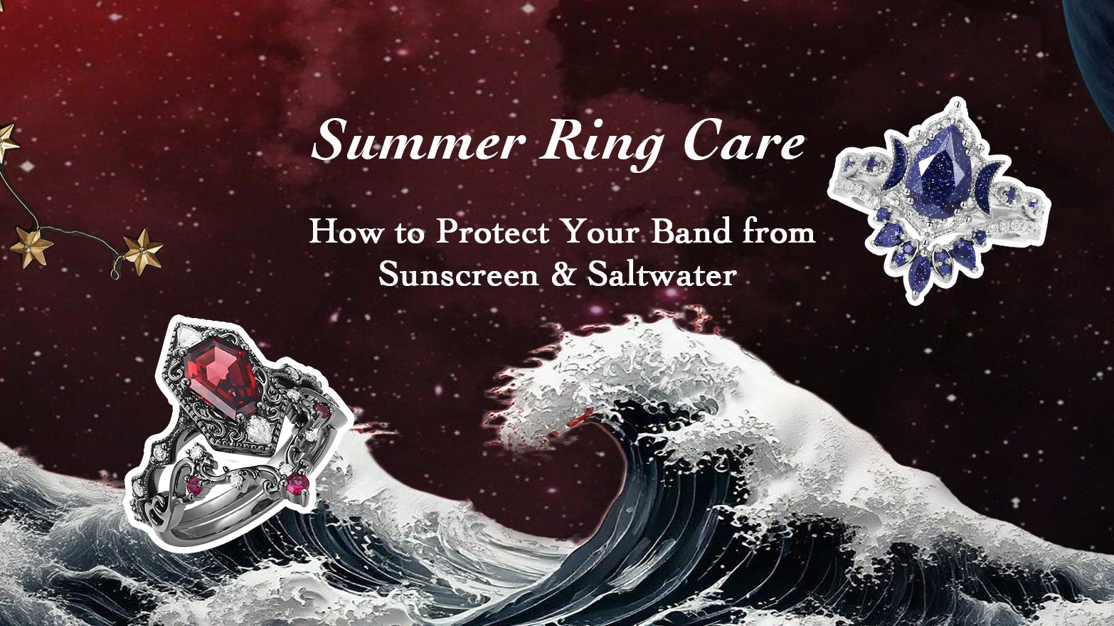 Summer Ring Care: How to Protect Your Band from Sunscreen & Saltwater