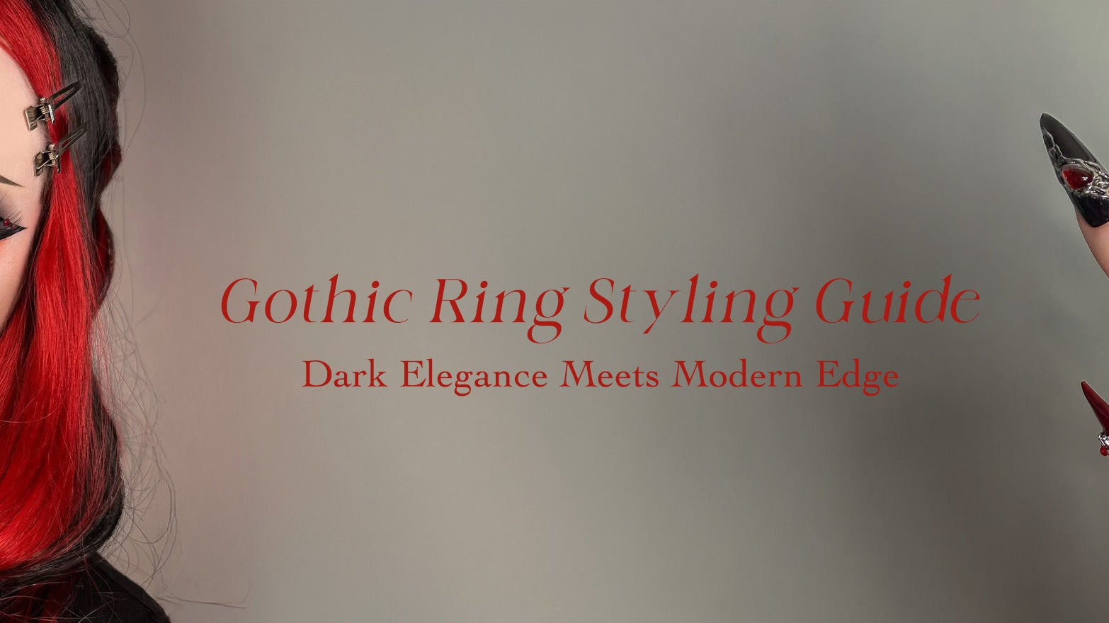 Gothic Ring Styling Guide: Dark Elegance Meets Modern Edge