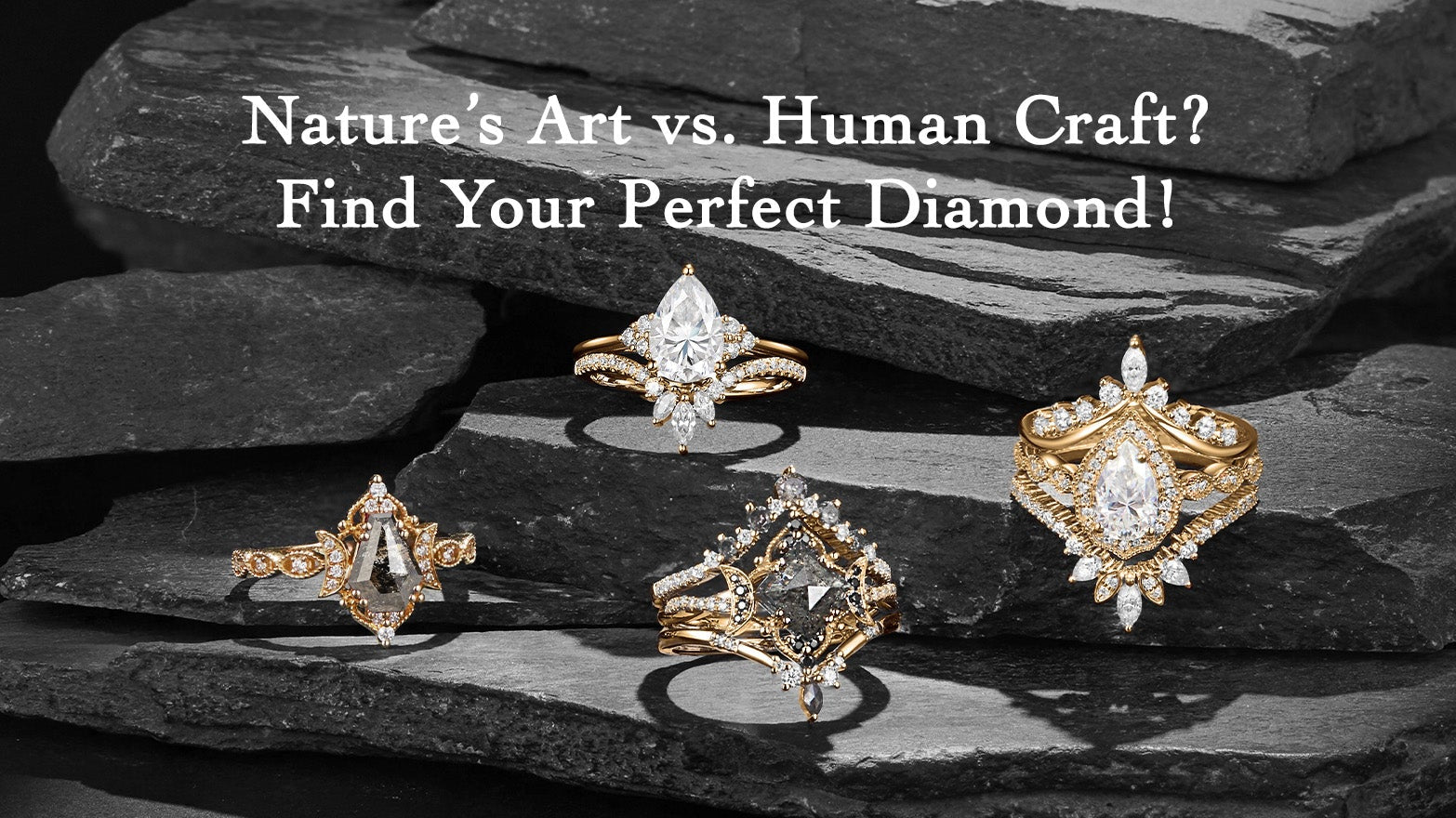 Nature’s Art vs. Human Craft? Find Your Perfect Diamond!
