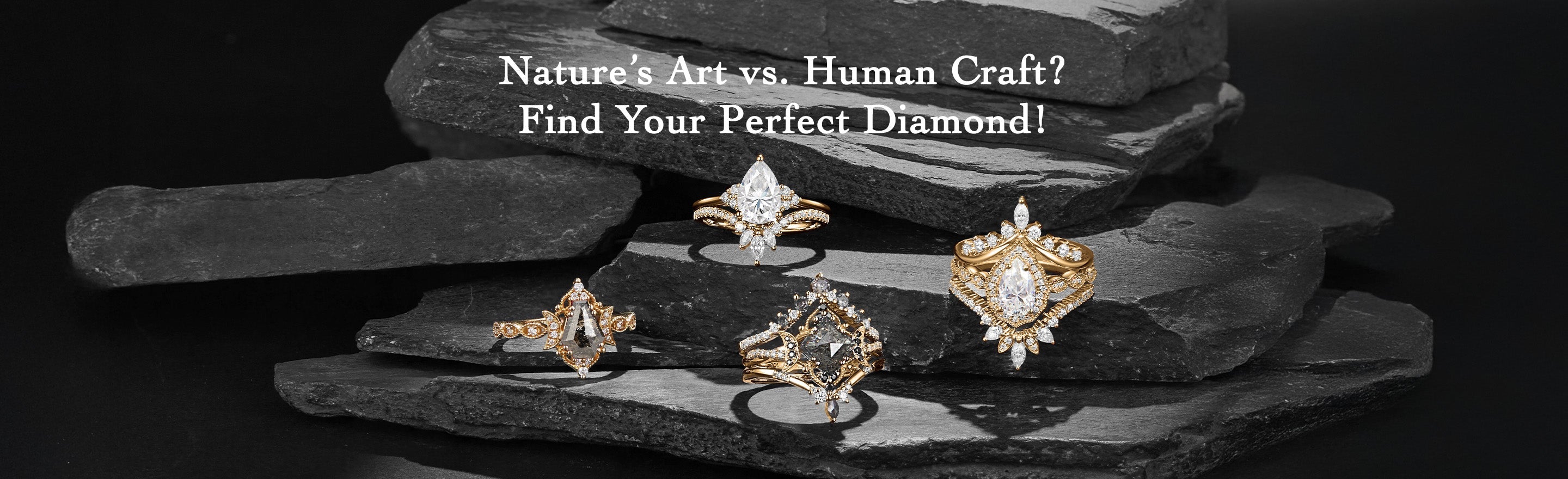 Nature’s Art vs. Human Craft? Find Your Perfect Diamond!