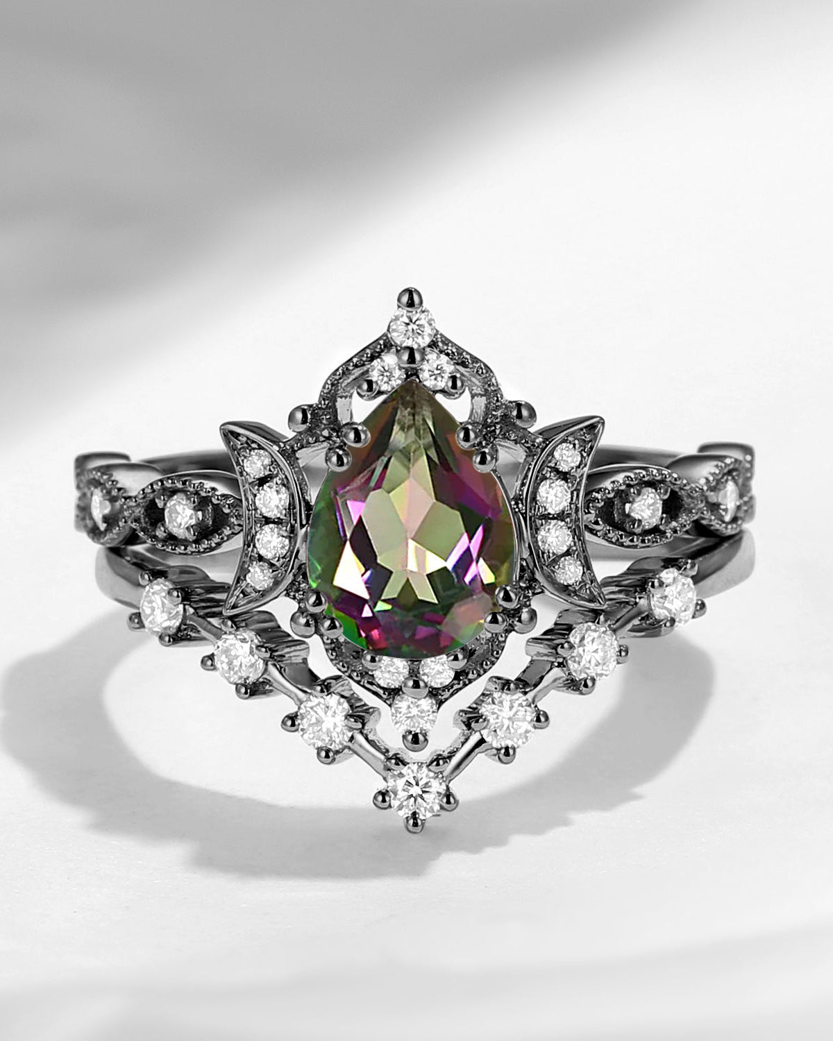 Solid 18k Black Gold, Platinum, 18k Yellow Gold, Rose Gold or White Gold