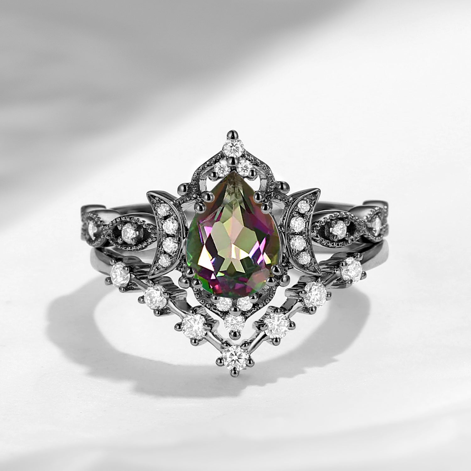 Solid 18k Black Gold, Platinum, 18k Yellow Gold, Rose Gold or White Gold