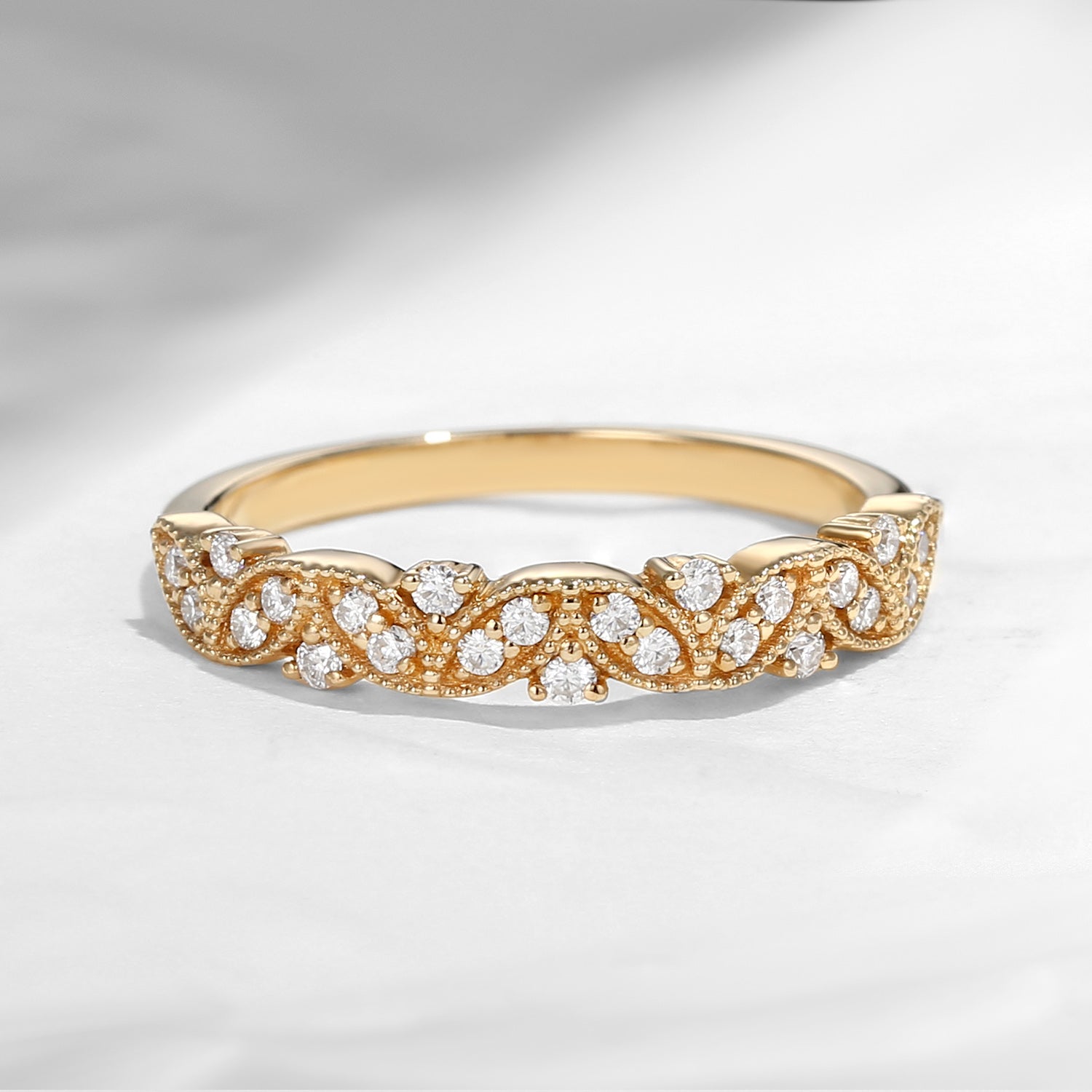Women Art Deco Diamond Ring