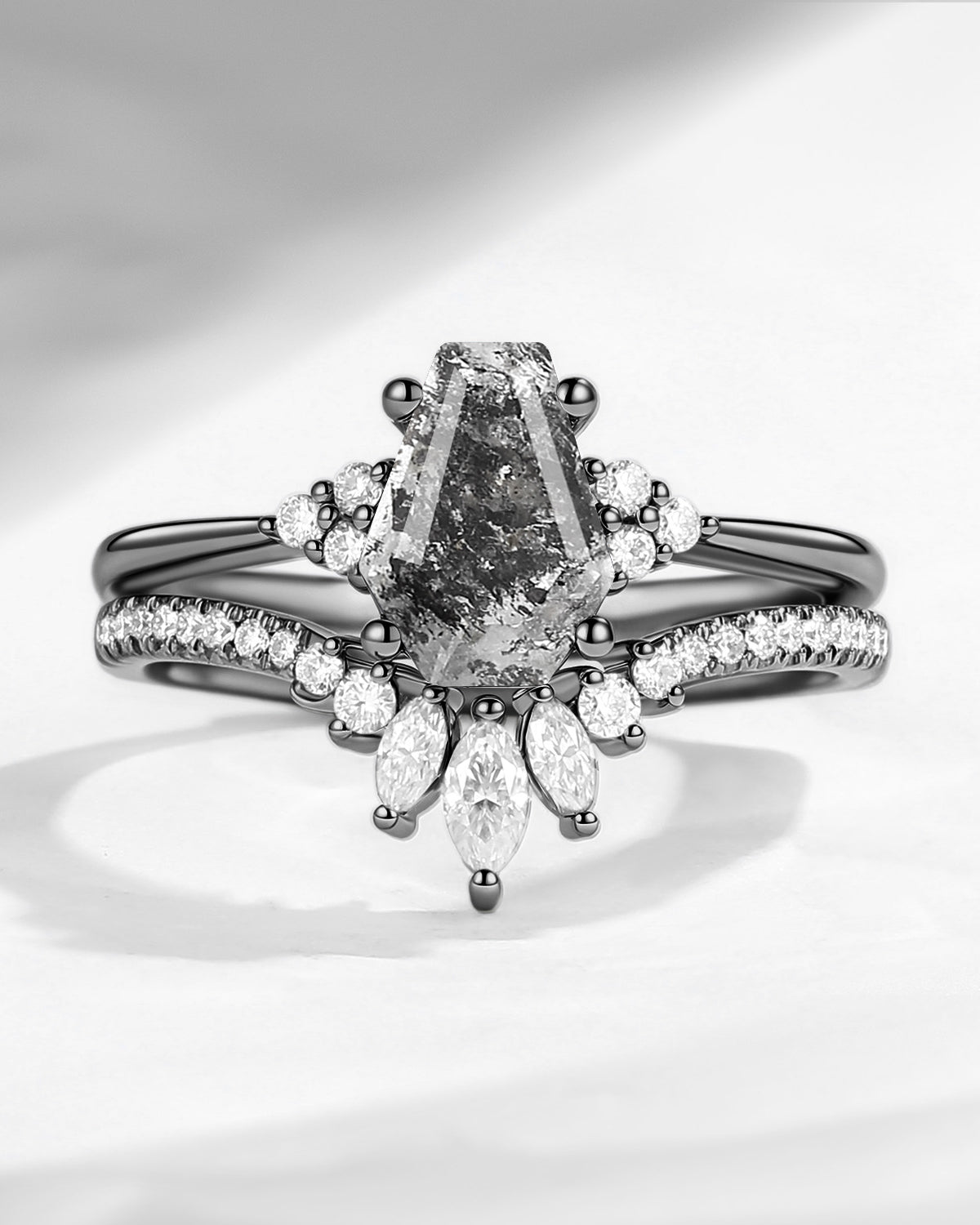 Unique Coffin Cut Herkimer Diamond