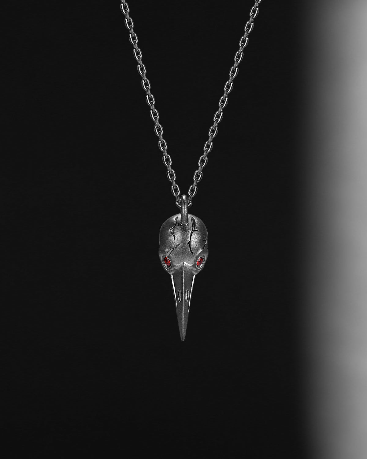 Unique Gothic Style Garnet Crow Inspired Necklace Halloween Jewelry