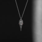 Unique Gothic Style Garnet Crow Inspired Necklace Halloween Jewelry