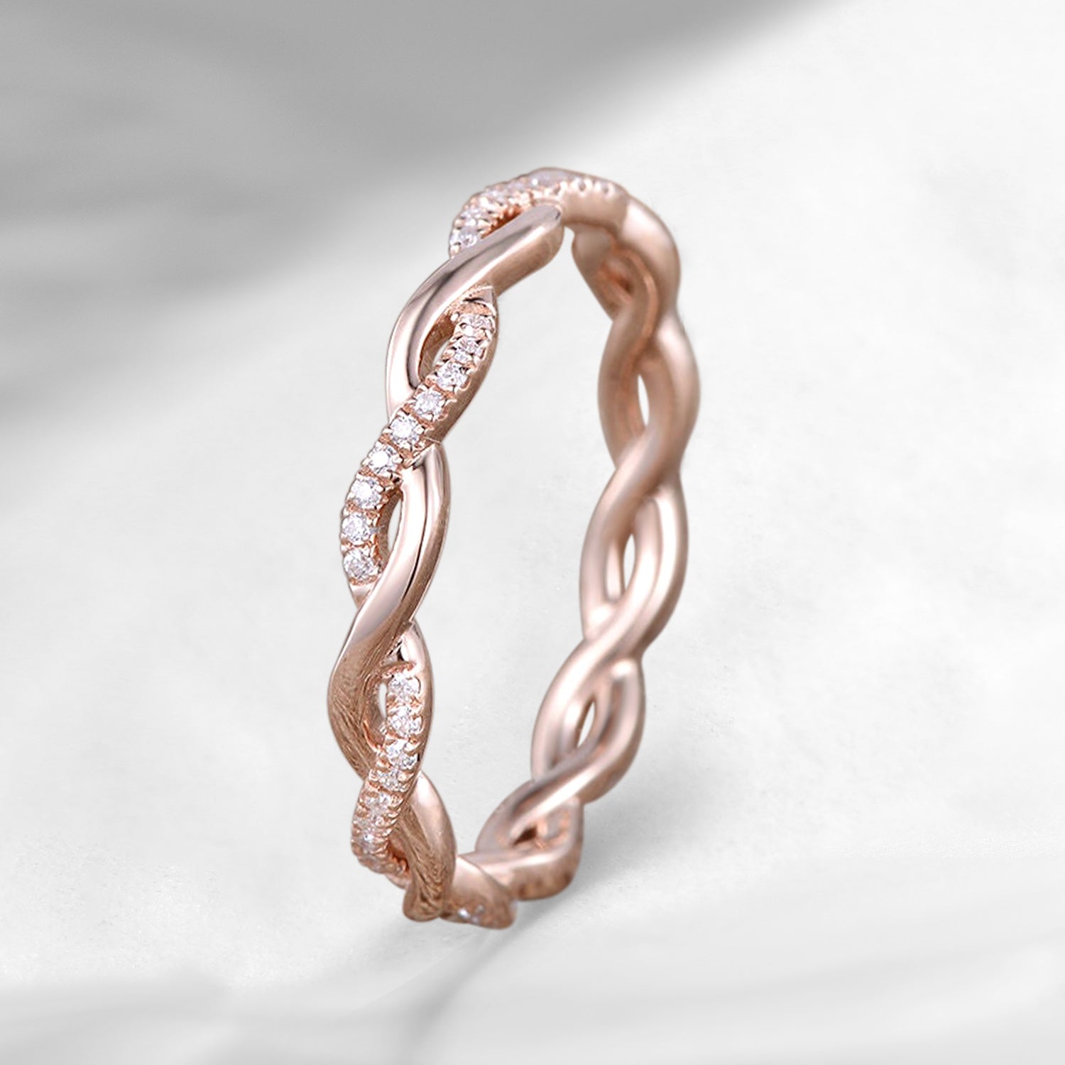 Full Eternity Infinity Wedding Band