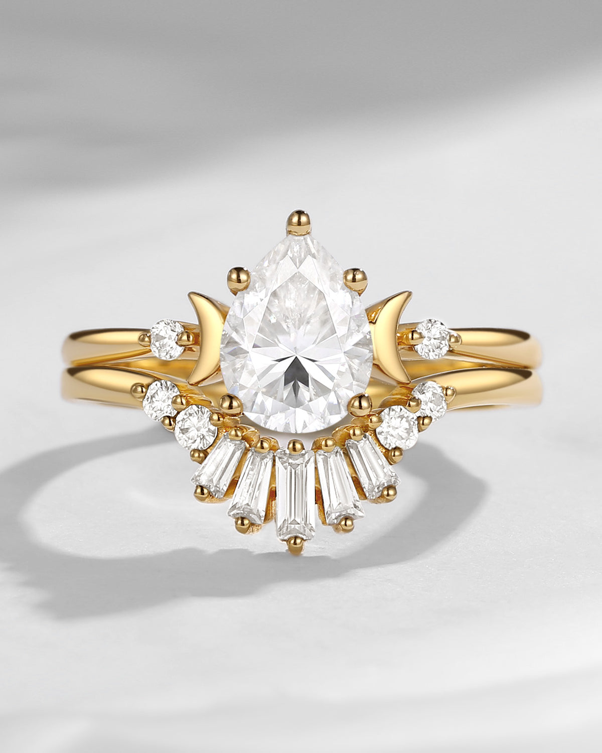 Pure Moon Engagement Ring