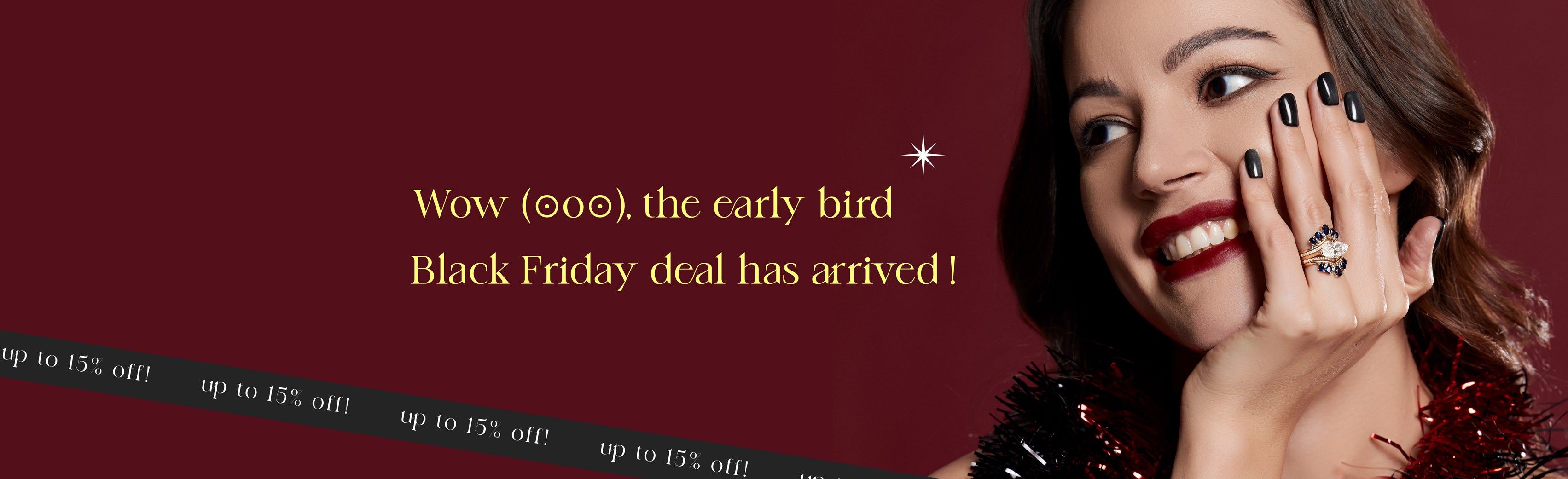 Wow (⊙o⊙), the early bird Black Friday deal has arrived!!!