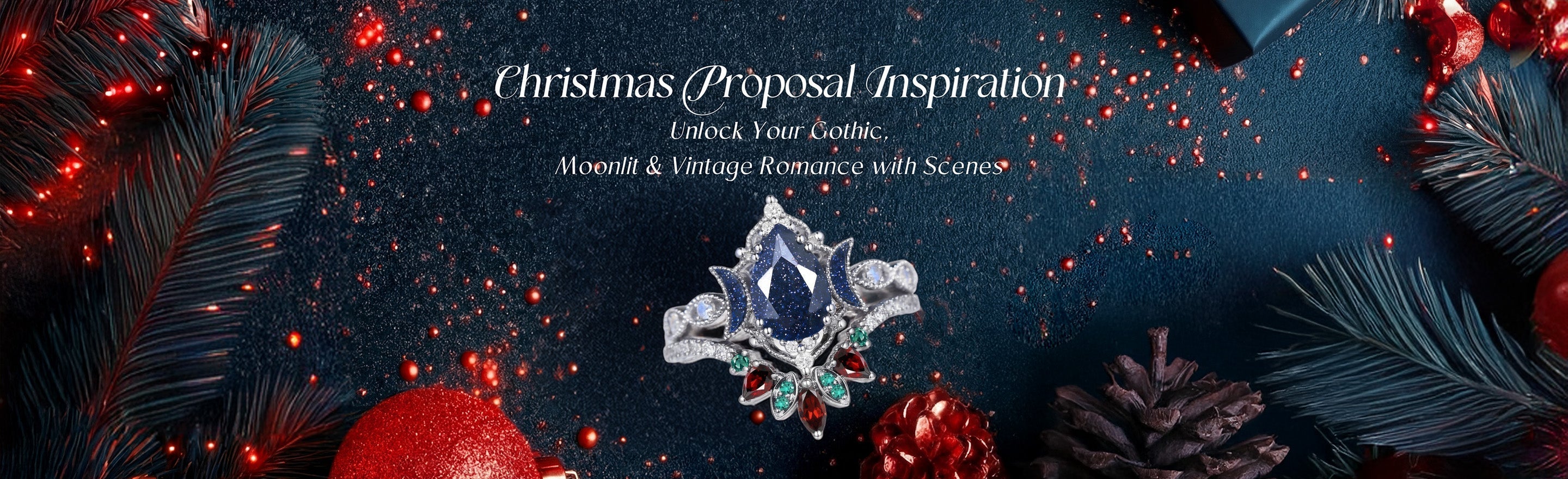Christmas Proposal Inspiration: Unlock Your Gothic, Moonlit & Vintage Romance with Scenes