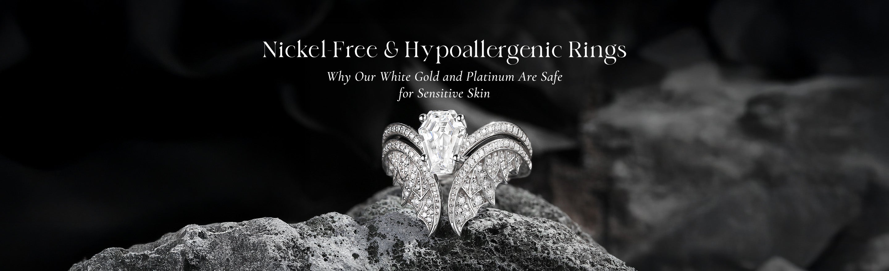 Nickel-Free & Hypoallergenic Rings: Why Our White Gold and Platinum Are Safe for Sensitive Skin