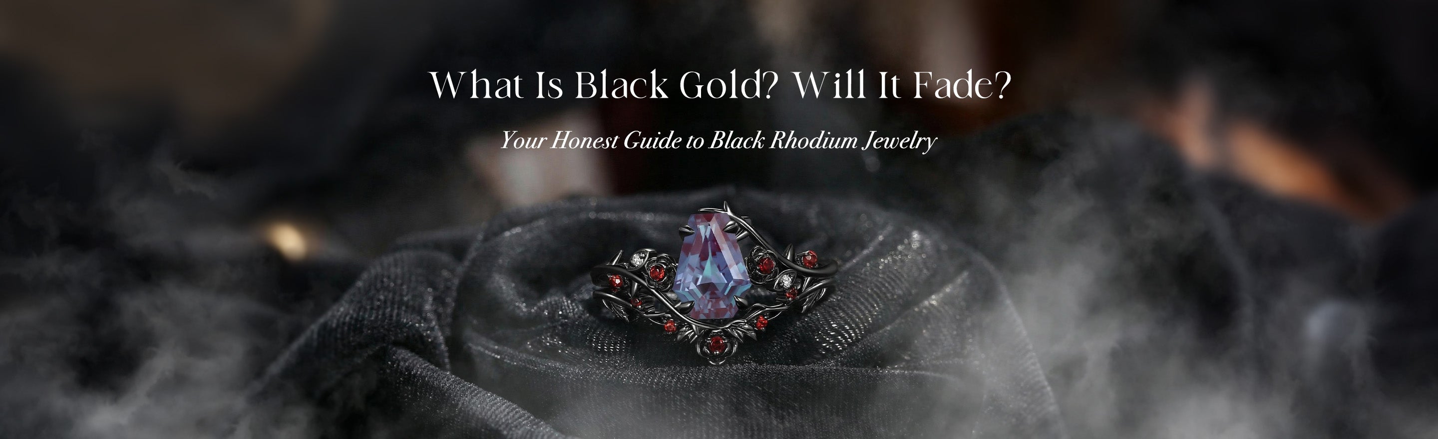 What Is Black Gold? Will It Fade? Your Honest Guide to Black Rhodium Jewelry