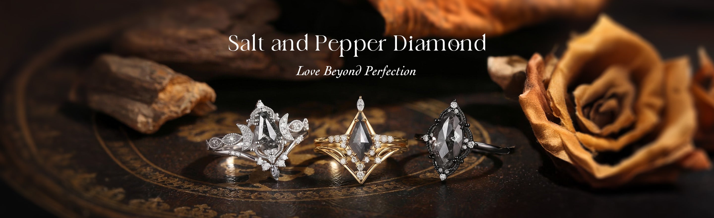 Salt and Pepper Diamond: Love Beyond Perfection