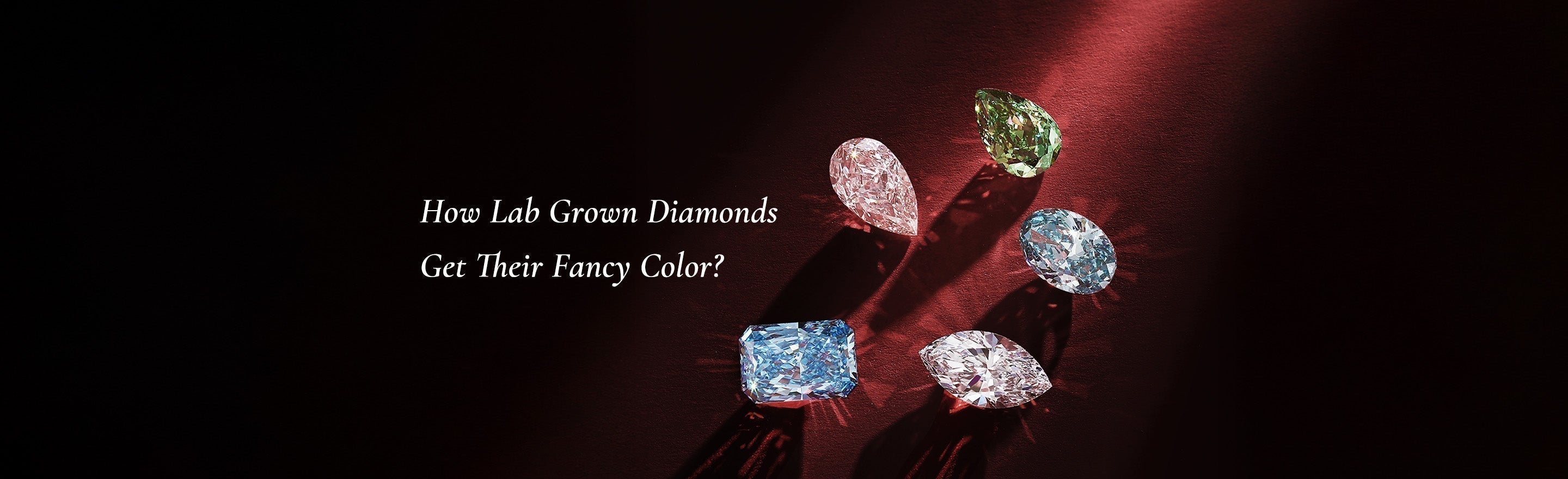 How Lab Grown Diamonds Get Their Fancy Color?