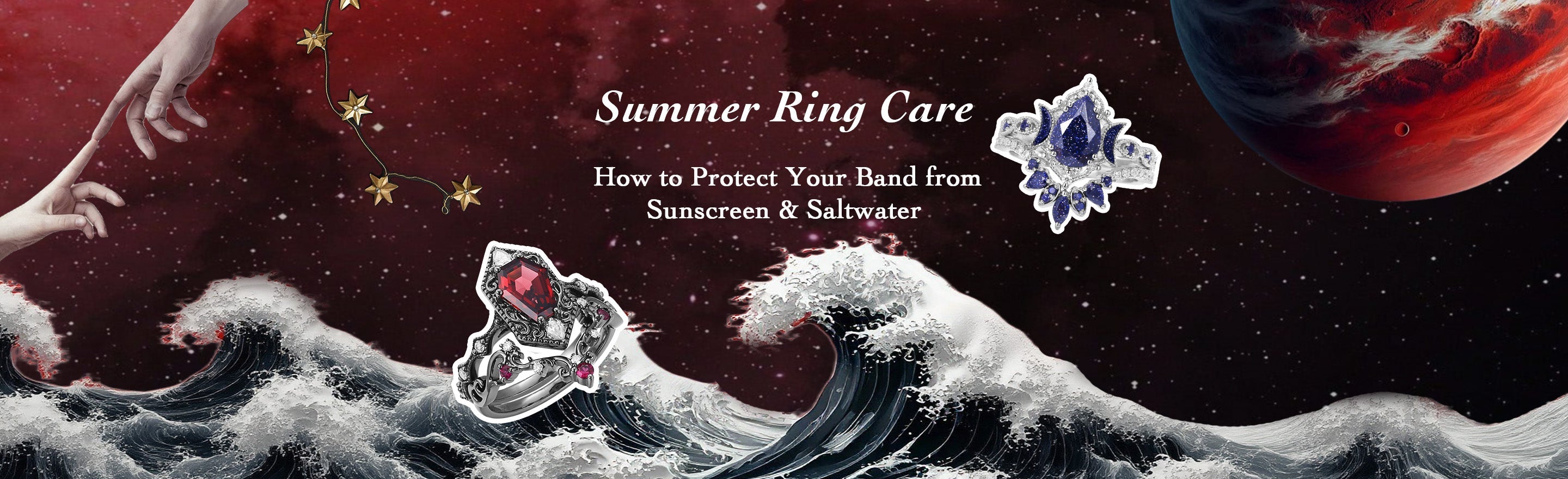 Summer Ring Care: How to Protect Your Band from Sunscreen & Saltwater