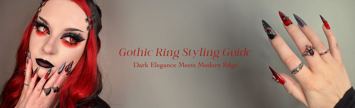 Gothic Ring Styling Guide: Dark Elegance Meets Modern Edge – StarlandUS