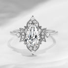 Crescent Moon | 1.0-2.0ct Coffin Cut Lab Diamond 'Evermore' Engagement Ring