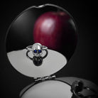 'Baby Skull' - Memento Mori Skull Birthstone Engagement Ring