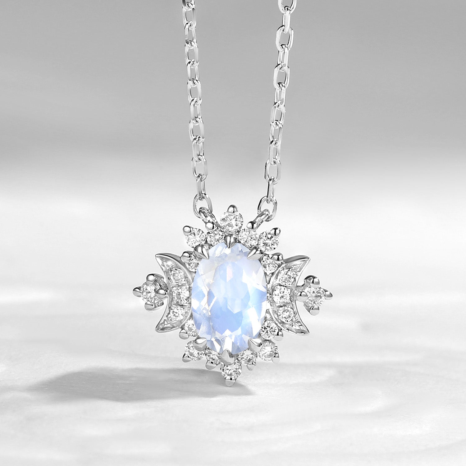 Snowflake Diamond Necklace